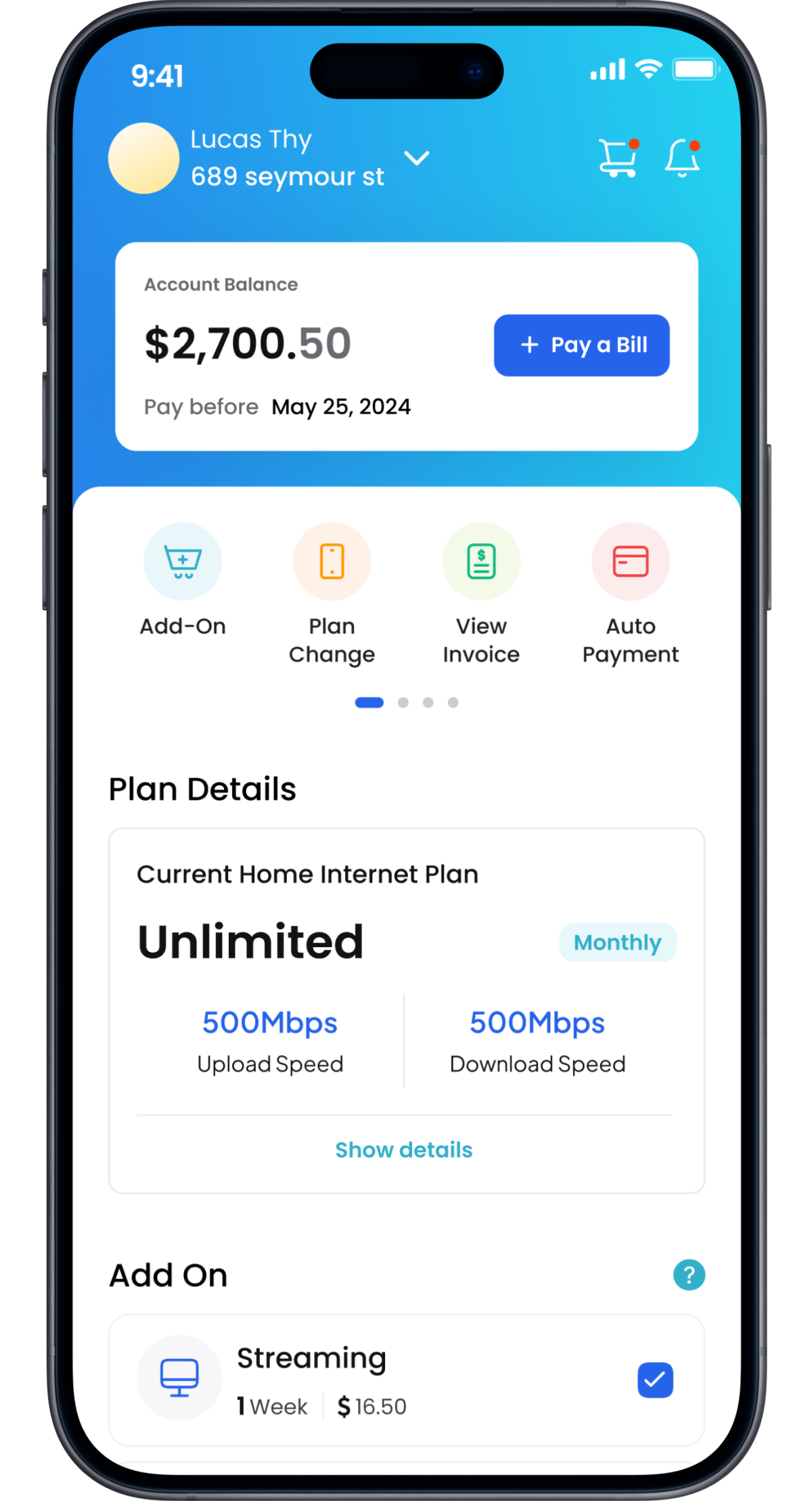 Phone UI